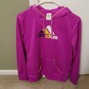 Adidas hooded sweatshirt size M